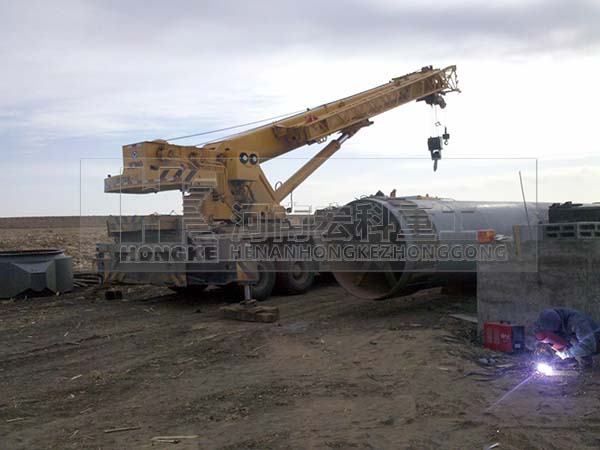 陶粒砂回轉窯操作中如何處理前圈？